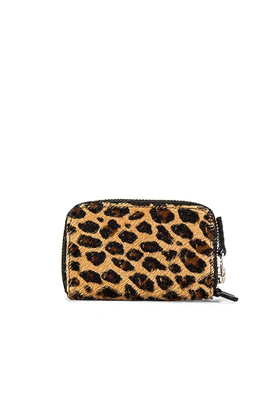 Shop Sacai Leopard Wallet