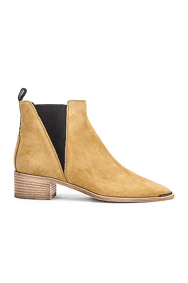 acne studios jensen suede ankle boots