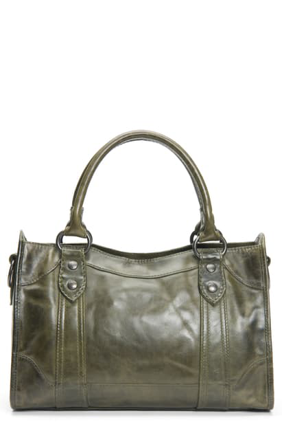 melissa washed leather satchel