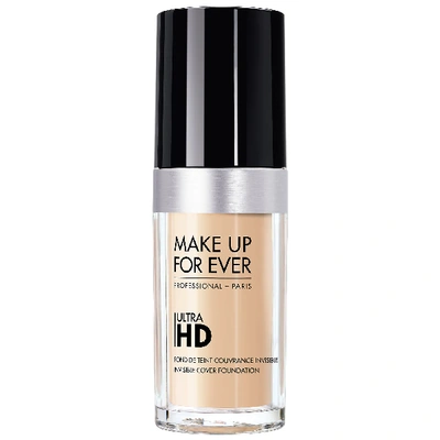 Shop Make Up For Ever Ultra Hd Invisible Cover Foundation Y252 - Linen 1.01 oz/ 30 ml