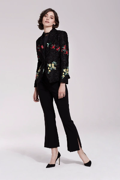 Shop Nadya Shah Dolce Vita Jacket In Black