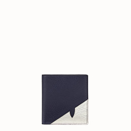 blue fendi wallet