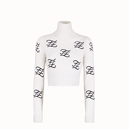 fendi cropped sweater
