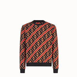 red fendi sweatshirt