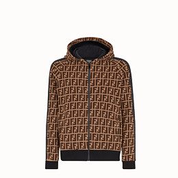 fendi brown hoodie