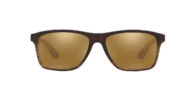 Shop Maui Jim Man Sunglasses 798 Onshore In Bronze Polar