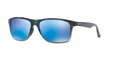 Shop Maui Jim Man Sunglasses 798 Onshore In Blue Mir Pol