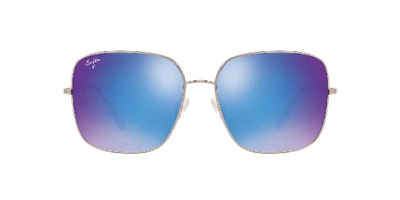 Shop Maui Jim Woman Sunglass 546 Triton In Blue Mirror