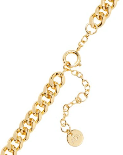 Shop Arme De L'amour Necklace In Ocher