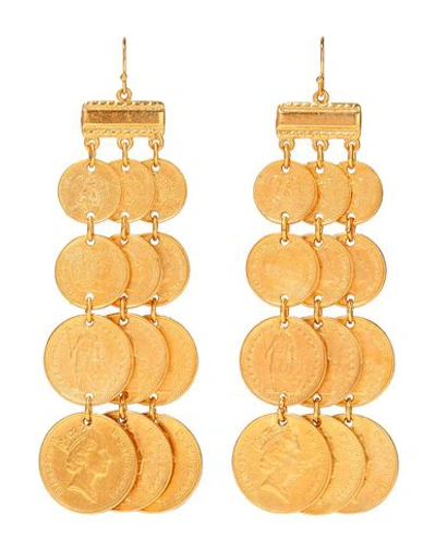 Shop Ben-amun Earrings In Gold