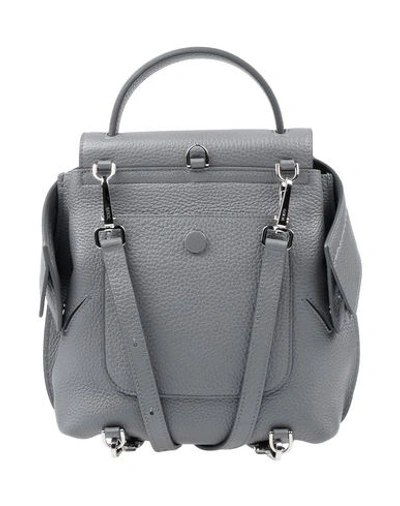 Shop Tod's Backpack & Fanny Pack In Grey