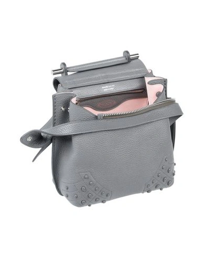 Shop Tod's Backpack & Fanny Pack In Grey