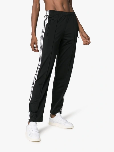 Shop Adidas Originals Adidas Ladies Black 3-stripe Logo Track Pants, Size: 12