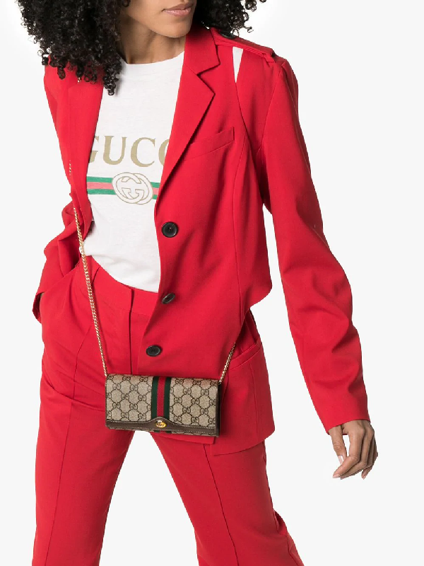 gucci ophidia gg chain wallet