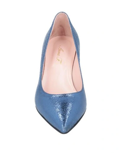 Shop Anna F Pump In Blue