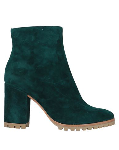 dark green ankle boots
