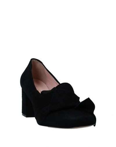 Shop Anna F. Loafers In Black