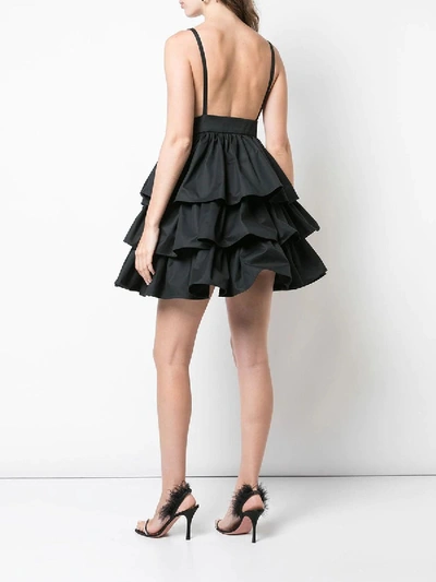 Shop Fausto Puglisi Layered Ruffled Mini Dress