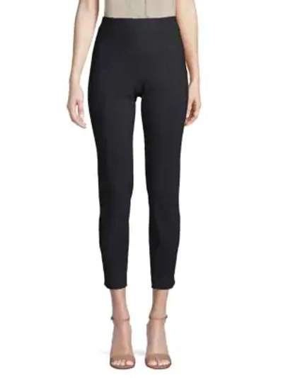 Shop Saks Fifth Avenue Pull-on Skinny Trousers In Black