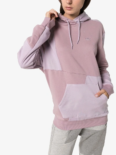 Shop Adidas By Danielle Cathari X Daniëlle Cathari Two Tone Hoodie In Pink