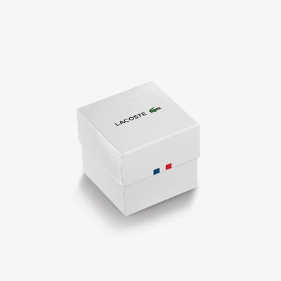 Lacoste Women's L.12.12 White Silicone Petit Piqué Pattern Strap Watch - One Size In White