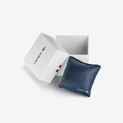 Lacoste Women's L.12.12 White Silicone Petit Piqué Pattern Strap Watch - One Size In White