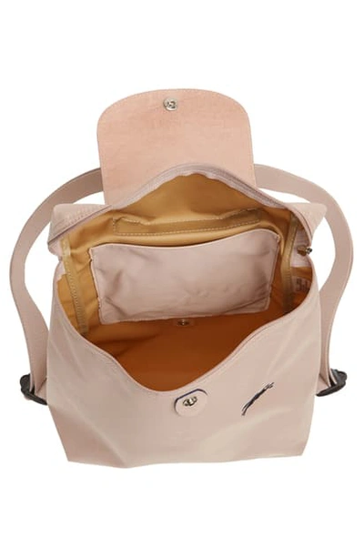 Shop Longchamp Le Pliage Club Backpack In Hawthorn