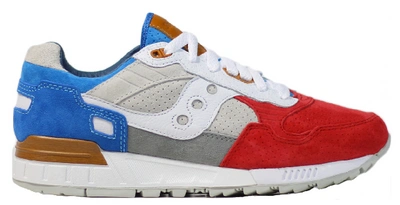 Pre-owned Saucony  Shadow 5000 Sneakers76 The Legend Of God Taras In Red/grey/blue