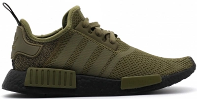 Pre-owned Adidas Originals  Nmd R1 Olive Black In Olive/black