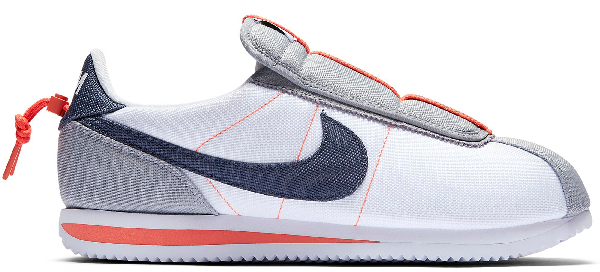 nike cortez orange white