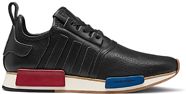 adidas nmd r1 black red blue