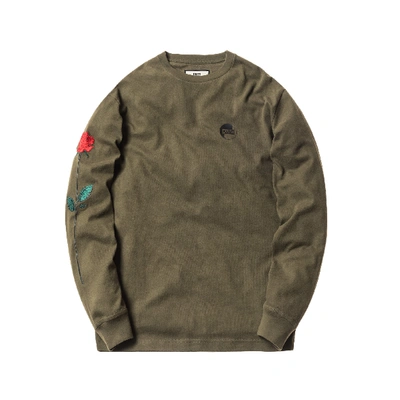 Pre-owned Kith Peace Force L/s Tee Olive