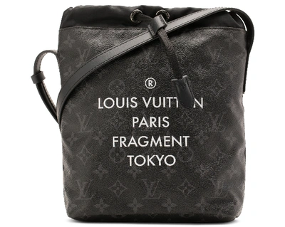 Pre-owned Louis Vuitton  X Fragment Nano Bag Monogram Eclipse Black