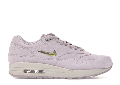 Pre-owned Nike Air Max 1 Jewel Particle Rose In Particle Rose/metallic Gold-desert  Sand | ModeSens