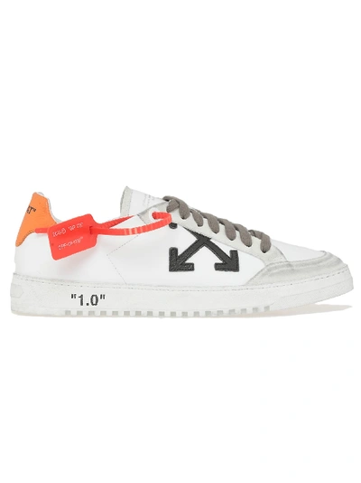 Shop Off-white 2.0 Sneakers In White Orange