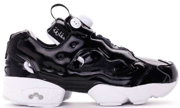 reebok insta pump fury black white
