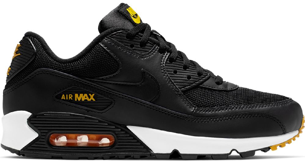 air max 90 black amarillo