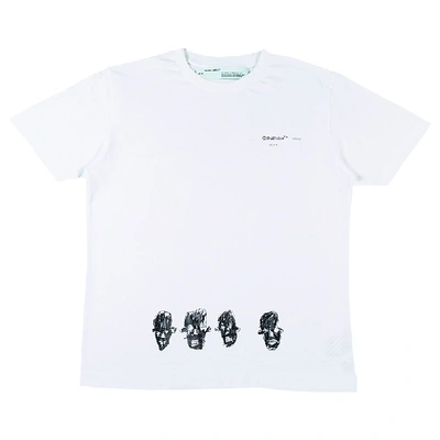 Pre-owned Off-white  Basquiat Graphic T-shirt White/multicolor