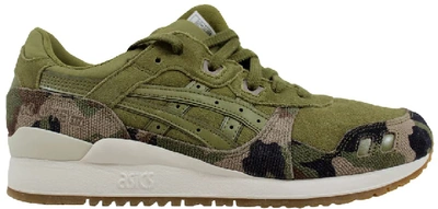 Pre-owned Asics  Gel Lyte 3 Camp In Martini Olive/martini Olive