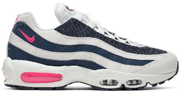 pink blue and white air max 95