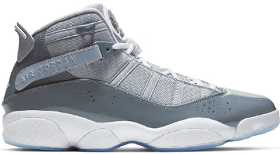 Pre-owned Jordan  6 Rings Cool Grey White In Cool Grey/white-wolf Grey