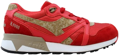 Pre-owned Diadora  N9000 Mii Roccoco Red