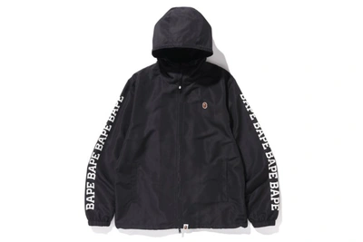 Pre-owned Bape  Premium Summer Bag Lightweight Windbreaker Jacket Black