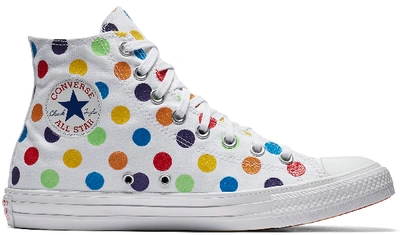 Pre-owned Converse Chuck Taylor All Star High Miley Cyrus Pride (2018) (women's) In White
