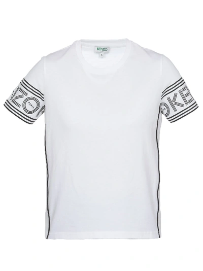 Shop Kenzo Logo T-shirt In White