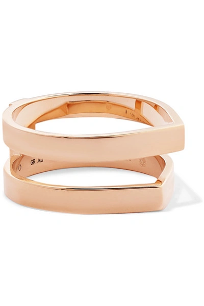 Shop Repossi Antifer 18-karat Rose Gold Ring