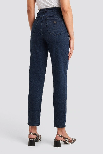 Shop Abrand High Slim Jeans Blue In Bonnie