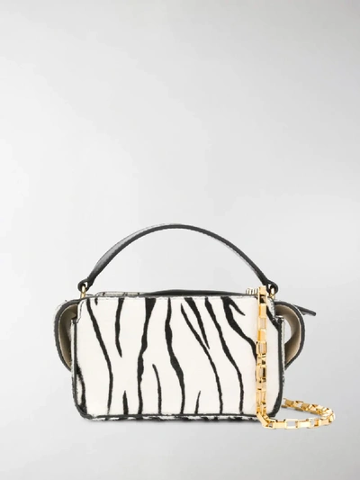 Shop Wandler Yara Mini Box Bag In White