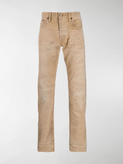 Shop Fabric Brand & Co. Zen Jeans In Neutrals