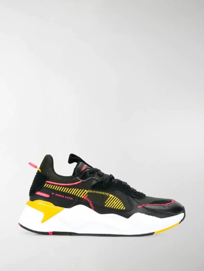 Shop Puma Rs-x Sneakers In Black